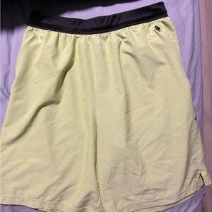 adidas Men's Neon Green Sports Shorts